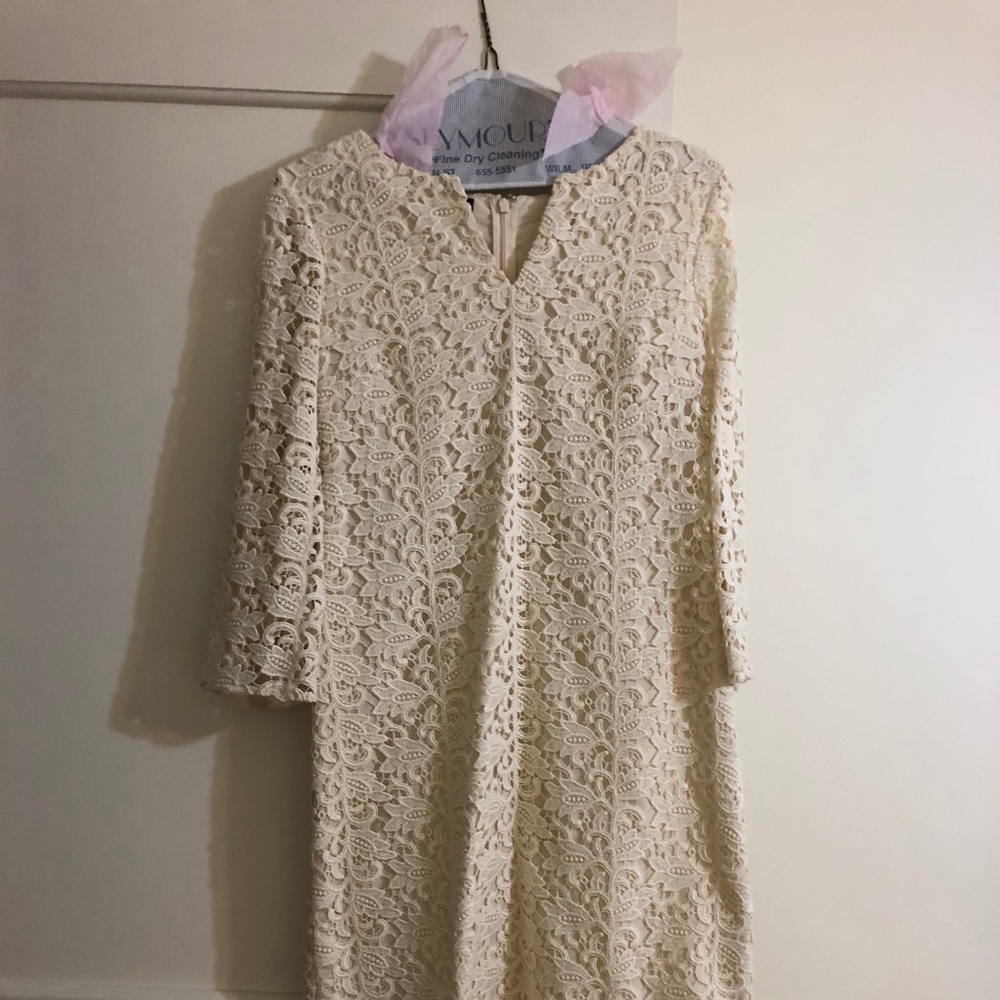 Cream colored dress